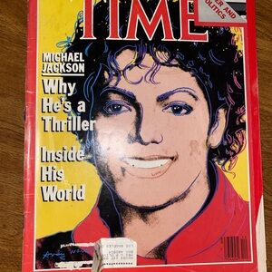 Time Magazine March 19 1984 Michael Jackson Why He's a Thriller * Prayer